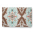 Brown/Orange/Turquoise