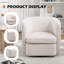 Fauteuil demi-tonneau pivotant à 360 ° 32,28 po-1653797119