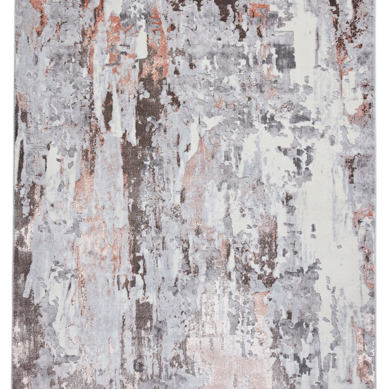 Apollo area rug Machine Woven Rectangle Grey