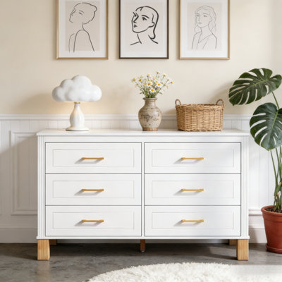 6-Drawer Double Dresser