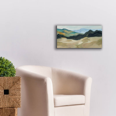 Toile épique «Layers Of Range» par Julia Purinton, 24 po x 12 po