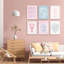 6 Piece Wrapped Canvas Print