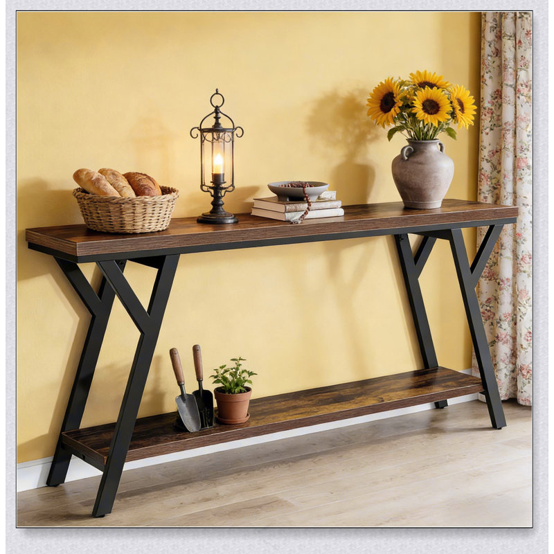 Couch Table,2-Tier Console Table,Sofa Table Couch