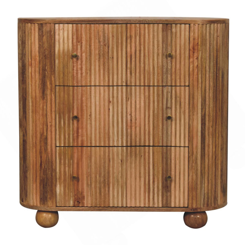 Solid Wood Soba Ball Chest