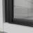 Goodyo 32"x 72" Pivot Bifold Frameless Glass Shower Door 1/4 inch (6mm) Tempered Clear Glass Swing Shower Panel in Black Finish, Reversible Installation-129388022