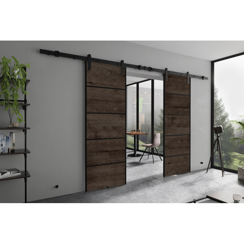 Door, 132cm x 205cm, Dark Brown