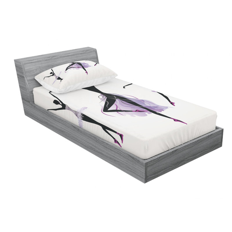Microfiber Sheet Set, Twin XL Sheet Set with Fitted Sheet