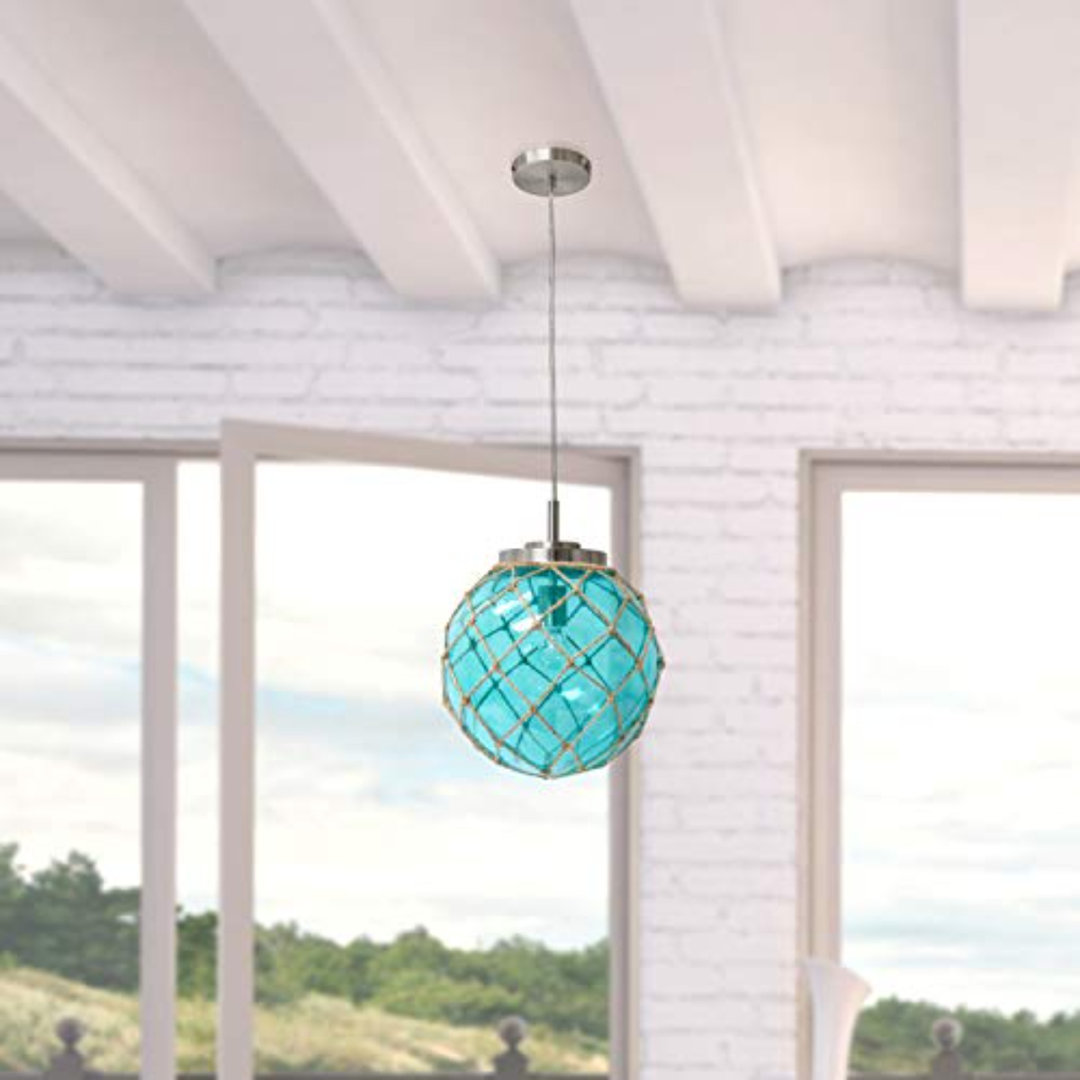 Aenwood 1 - Light Single Globe Pendant Dovecove