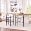Modern Upholstered Bar Stool With Gold-Accented Armrests