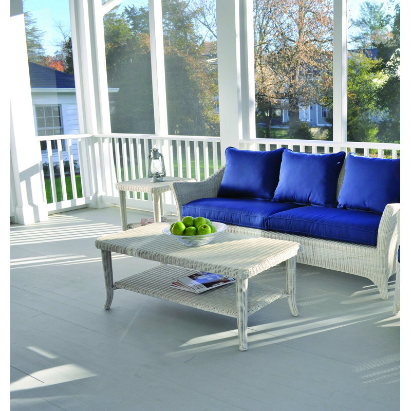 Cape Cod Outdoor Coffee Table, Textured Charcoal