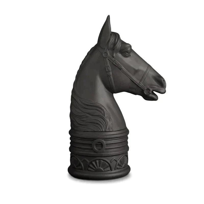 Horse Bookend, Black
