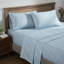 Ensemble de draps en flanelle de coton deux tons Superior-375537656-375537663