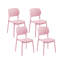 Stackable Outdoor Patio Dining Side Chair-1356602995