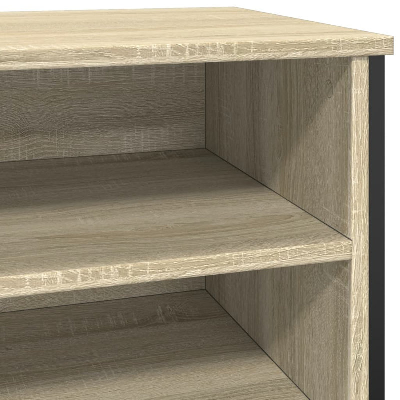 12 Pair Shoe Storage Cabinet, Sonoma Oak