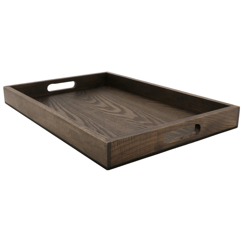 Plateau en bois Taproot, H 1,75 po x l 12,50 po x P 18,25 po