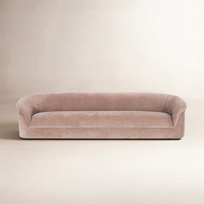 Arthur 109'' Velvet Upholstered Sofa
