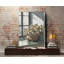 «Daisies in the Window», reproduction sur toile tendue-31597501