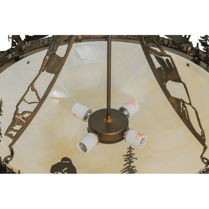 Rustic Lodge 4 - Light Pendant