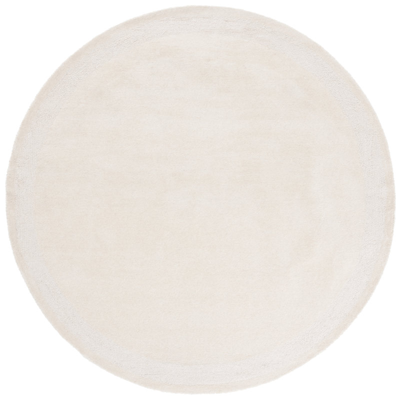 Lauren Ralph Lauren Hand Tufted Wool & Cotton Solid Color Rug, Round 7'