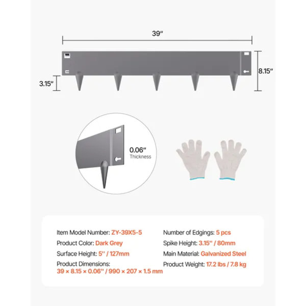 Dimensions du produit