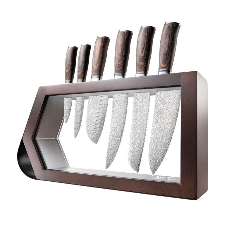 Cuisine::pro® LE CONNOISSEUR 7-Piece Haute Knife Block