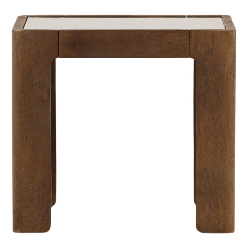 Auberlin Side Table Brown