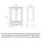 American Country-style Beech Wood Bar Cabinet
