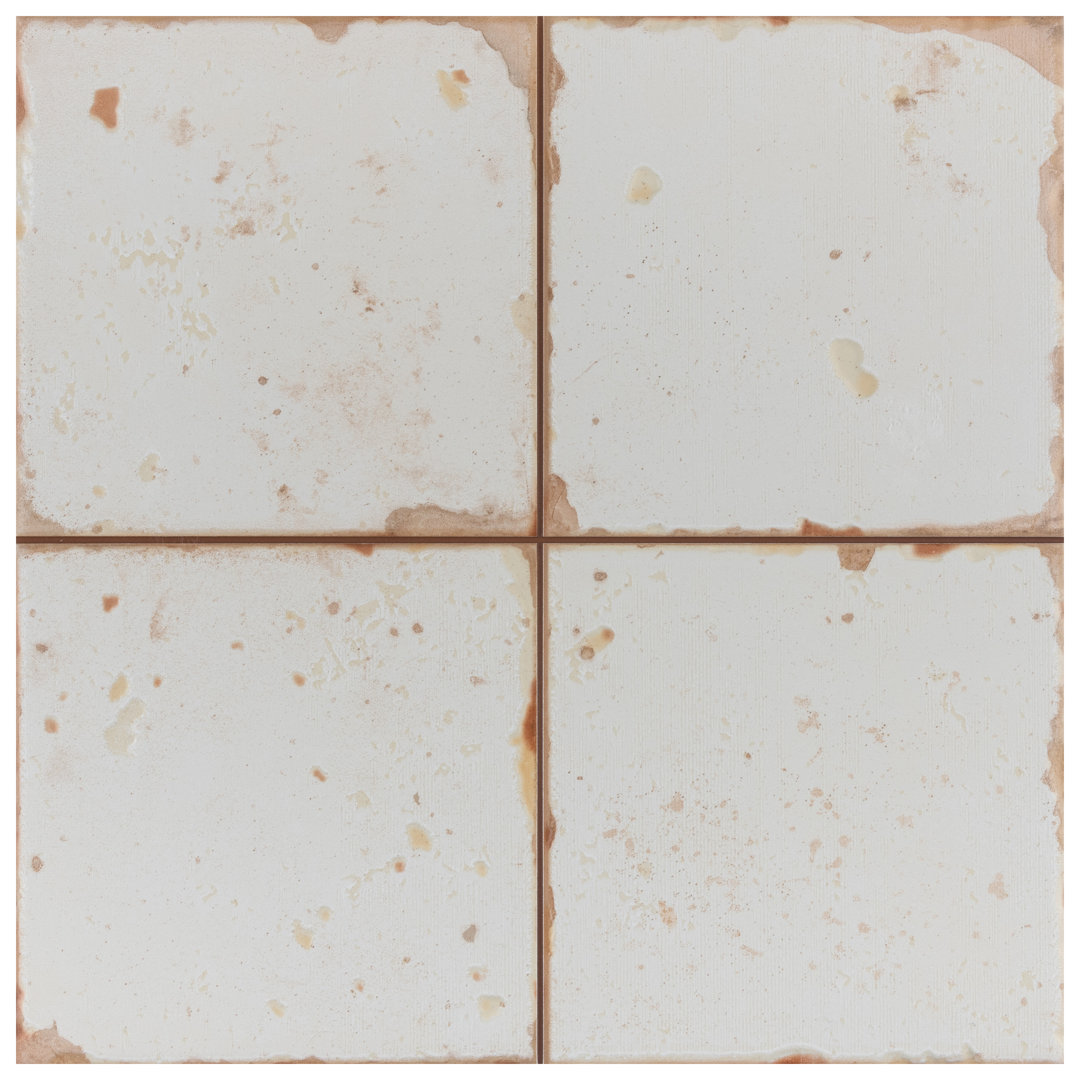 Artisan 13" x 13" Ceramic Vintage Wall & Floor Tile Merola Tile 