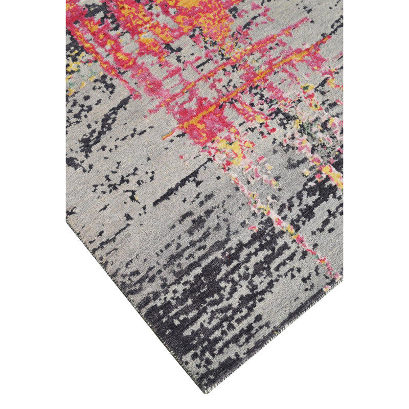 CAR2KC314MUPI Abstract Area Rug, Rectangle 9' x 12'
