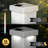PVC Solar Powered Integrated LED Fence Post Cap-37386209