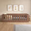 Lit sur pied en bois d'inspiration Montessori avec porte et garde-corps-1260524450-1260524473