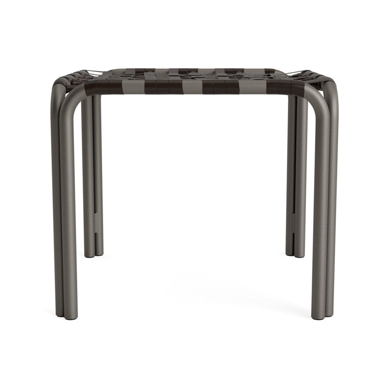 Kantan Outdoor Square Side Table, Mica, Coffee