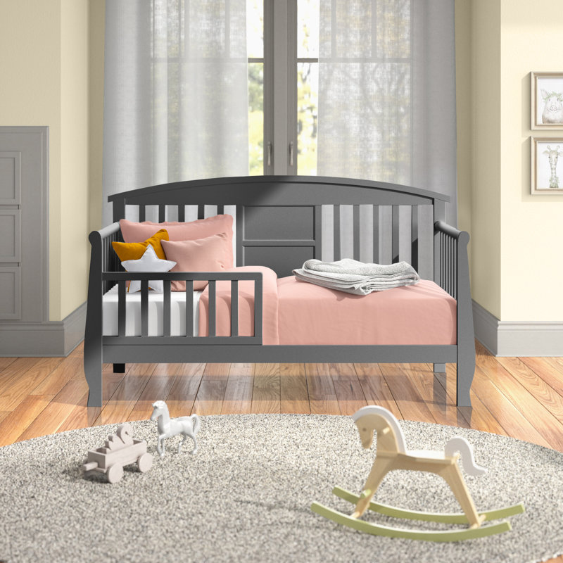 Dallas Kids Toddler Bed Daybed, Gray