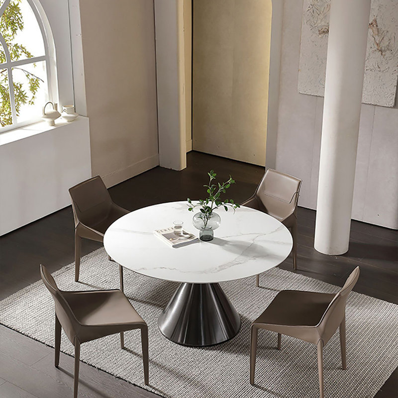 Table de salle à manger Skilken Rock, H 29,5 po x L 51,2 po x l 51,2 po