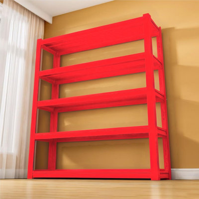 Metal Height -Adjustable Storage Rack