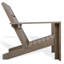 Chaise Adirondack Coral