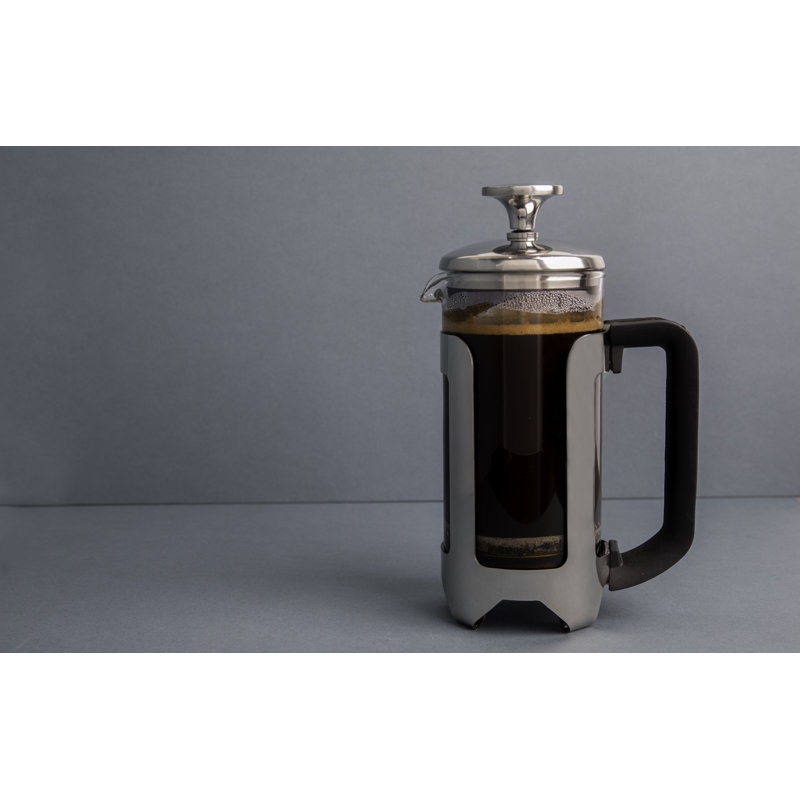 Roma 0.35L Cafetiere, Silver