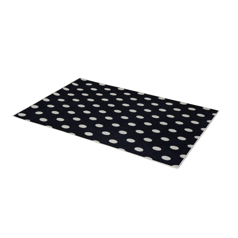 Soft Hall Carpet 2.6 x 4.9 Feet | 100% Polyester, 0.04 in Pile Height | Antibacterial, Non-Slip Underside | Woven with 3D Digital Printing | Machine Washable | Durable & Stylish for Entryways & Living Rooms
