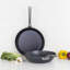 Viking 2 Piece Blue Carbon Steel Wok and Fry Pan Set