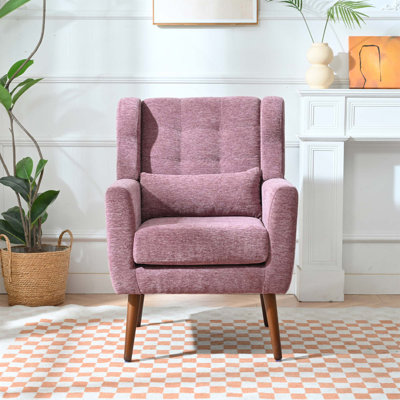 Chaise avec accoudoirs Mid-Century