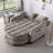 Sofas with Storage, Wood Frame Foam 2 Seat, Modern Compact Home
