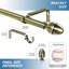 Tringle à rideaux simple réglable Tubbs-744337706-744337696
