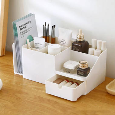 Plastic 5-Compartment Organizer Box