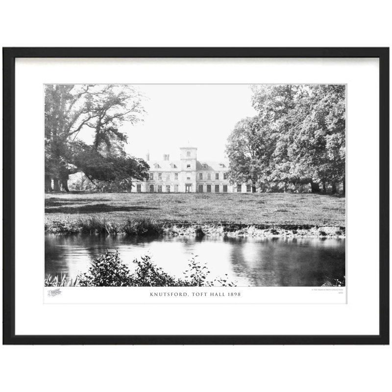 Knutsford, Toft Hall 1898 - Single Picture Frame Print, 45cm H x 60cm W x 2.3cm D