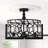 4-Light Semi Flush Mount 
