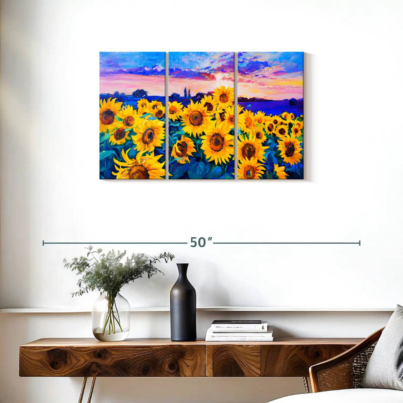 Alvord Floral Acrylic, 20" H x 33" W