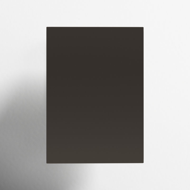 Dyer Aluminum Wall Light, Bronze, 7" H x 5" W x 7.75" D, No