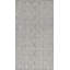 Cotton Geometric Area Rug in Silver