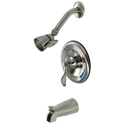 Kingston Brass NuWave Single-Handle Pressure Balanced Tub and Shower Faucet