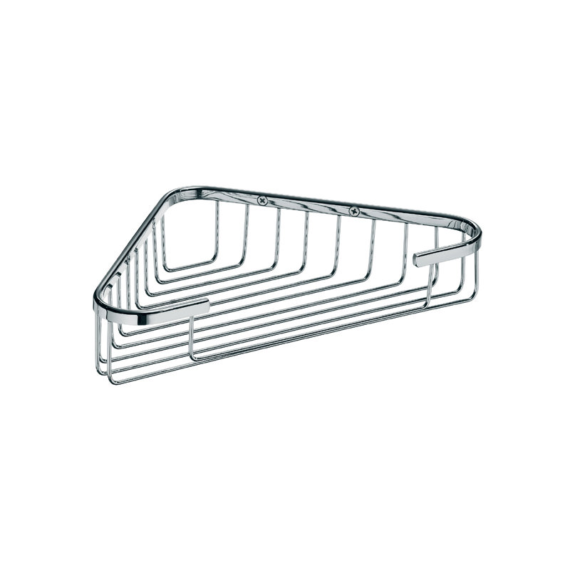 Filo Drill & Screw Mount Shower Basket, 2.4" H x 12.8" W x 7.5" D